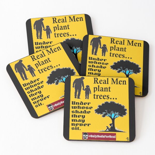 Item preview, Real Men Plant Trees (Gold) *More Colors Available in Collection designed and sold by OnlyDadsForReal.