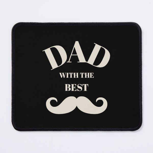Item preview, Dad With the Best Moustache - Father's Day Gift designed and sold by MyCozyCorner24.