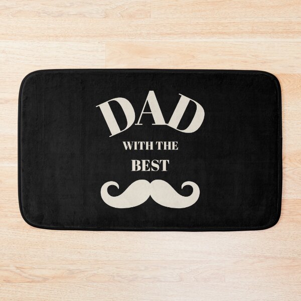 Item preview, Dad With the Best Moustache - Father's Day Gift designed and sold by MyCozyCorner24.
