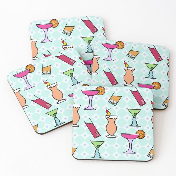 Item preview, Bright Cocktails  - Aqua designed and sold by PCaleDesigns.