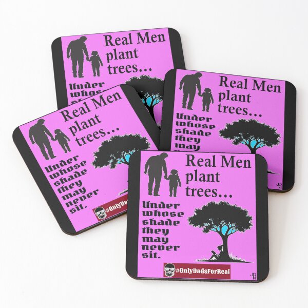 Item preview, Real Men Plant Trees (Purple) *More Colors Available in Collection designed and sold by OnlyDadsForReal.