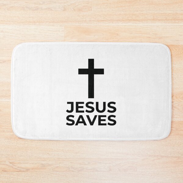 Item preview, Jesus Saves - Bold Minimalist Christian Cross Streetwear designed and sold by NicoVeithen.