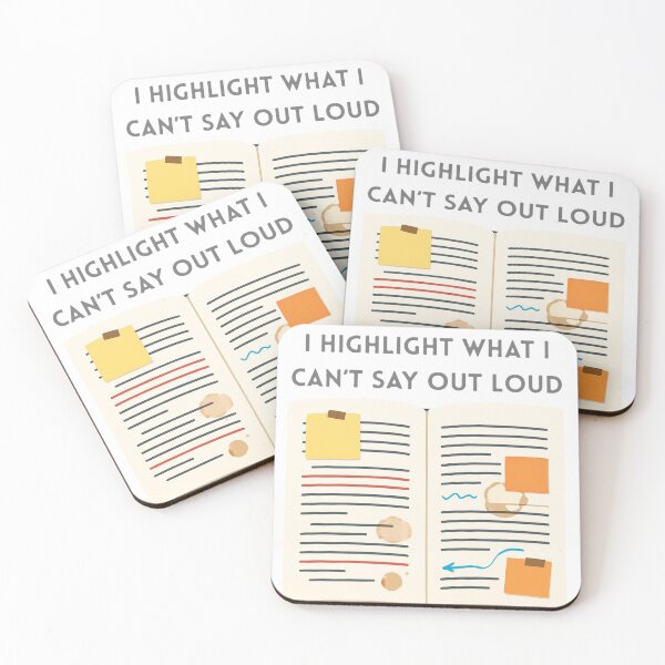 Item preview, I highlight what I can't say out loud designed and sold by creativityisfun.