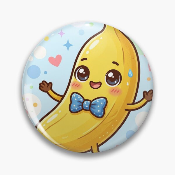 Item preview, Kawaii Happy Banana designed and sold by Sprklebrand.