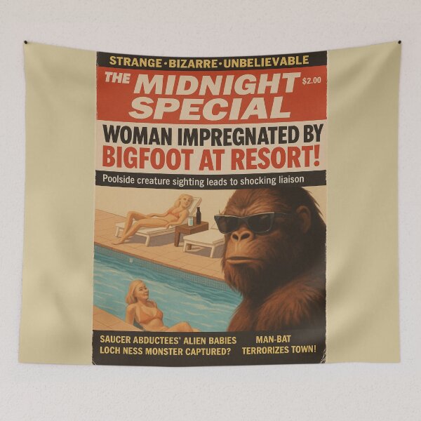 Item preview, WILDING OUTDOORS: Bigfoot Rizz designed and sold by FANTASY FRENZY.