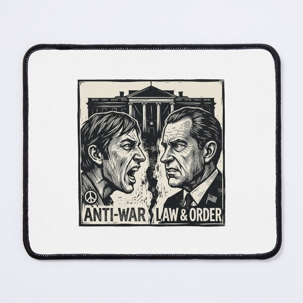Item preview, 1968 Election Linocut Woodblock Print Art designed and sold by DuckOddity.