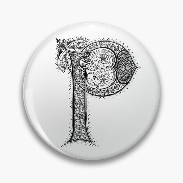 Item preview, Byzantine Celtic Letter P designed and sold by Hedrin.