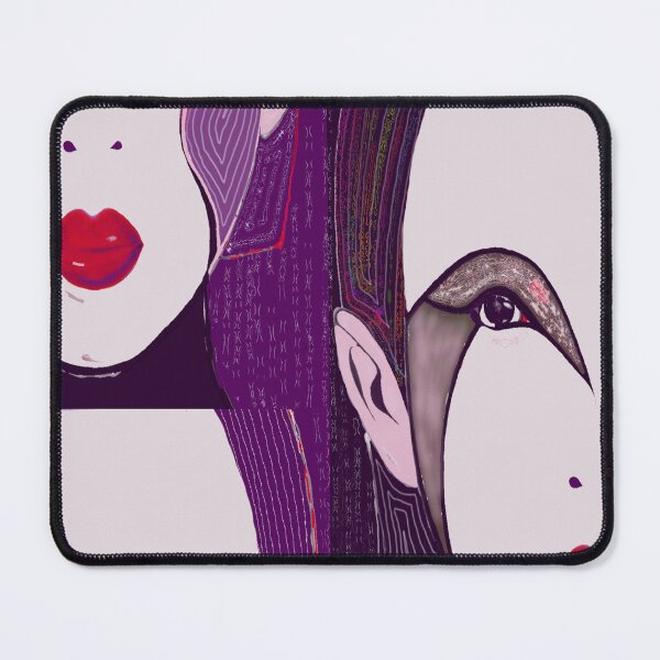 Item preview, A woman with red lips  designed and sold by MarussiaArt.