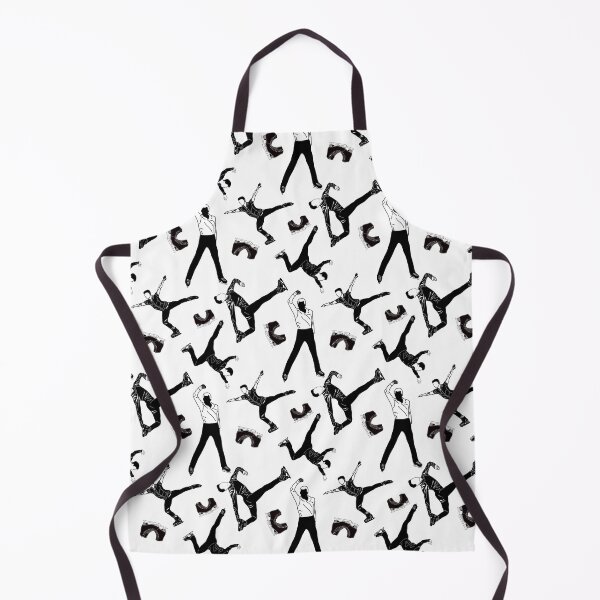 Item preview, Male Figure Skaters Black and White Design designed and sold by PD-Skating.