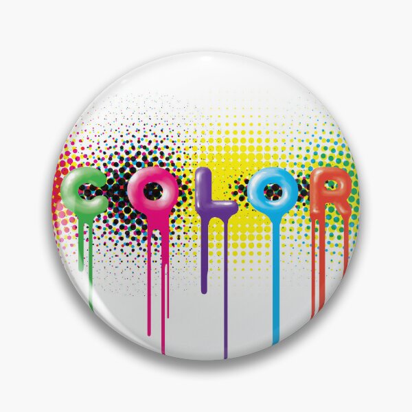 Item preview, Op Art of Color Typography designed and sold by cremedecolor.