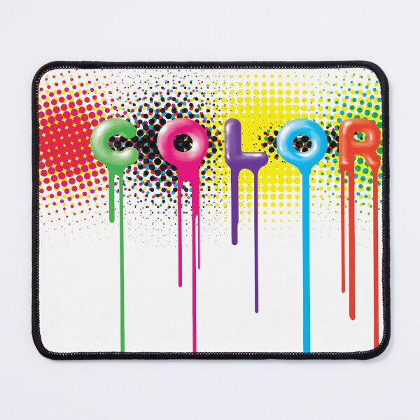 Item preview, Op Art of Color Typography designed and sold by cremedecolor.