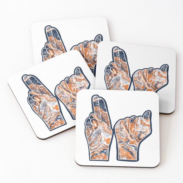 Item preview, ASL- American Sign Language Finger Spelling  designed and sold by PD-Coastal.