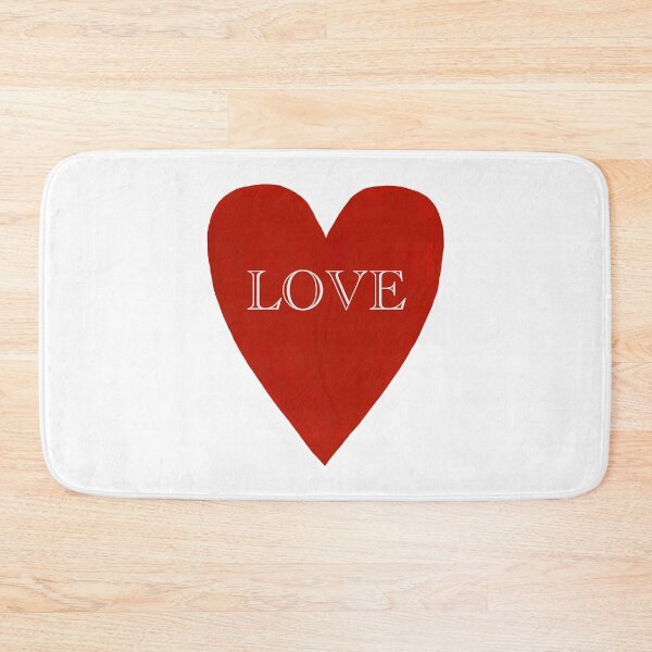Item preview, Red Love Heart-Original Gouache Design designed and sold by AlinaArt&Design.