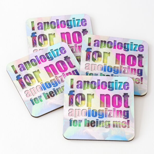 Item preview,  NOT APOLOGIZE designed and sold by I LOVE ME.
