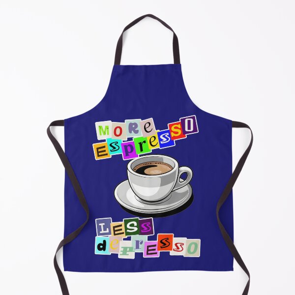 Item preview, More Espresso, Less Depresso Text Art designed and sold by Museum Of Non-Existing Art.