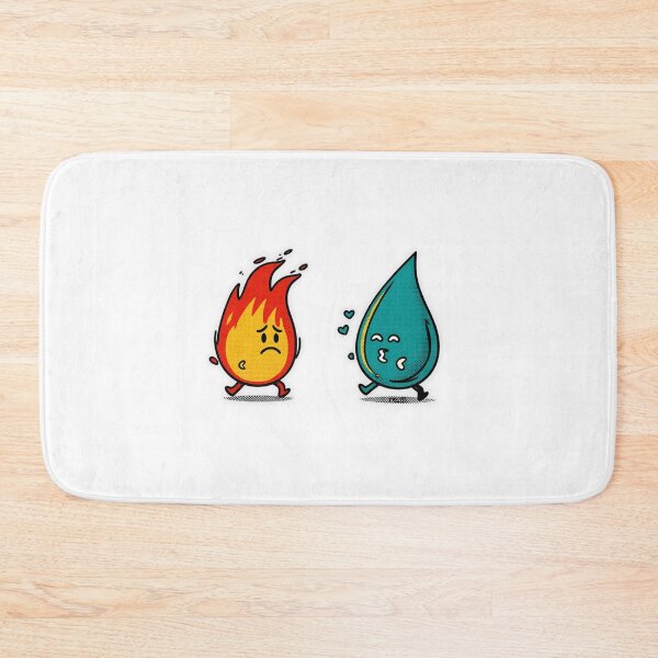 Item preview, Dangerous Love - Fire and Water Cute Romance designed and sold by re2m.