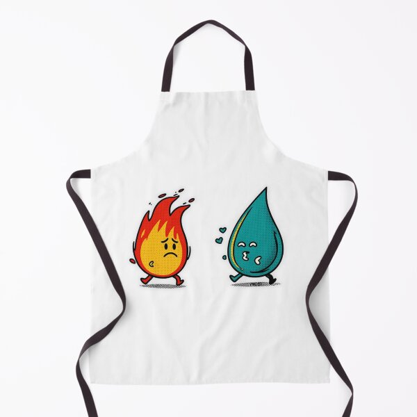 Item preview, Dangerous Love - Fire and Water Cute Romance designed and sold by re2m.