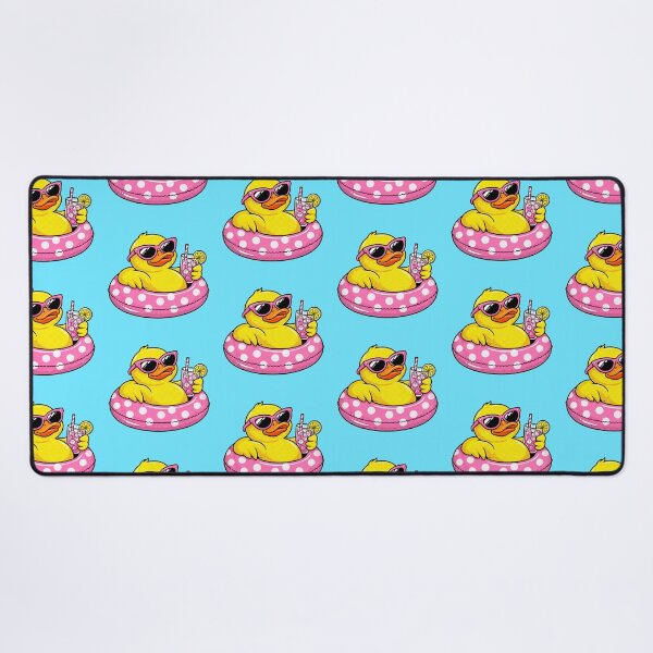 Item preview, Cool Duck Pool Float Summer Graphic – Retro Pink Vacation Vibes Design designed and sold by TheStephanieRome.