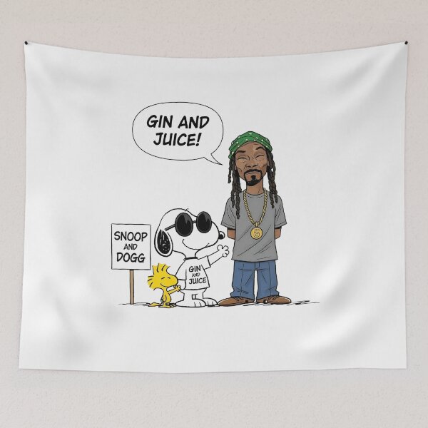 Item preview, Snoopdog x Snoopy Gin And Juice designed and sold by Peggy D Schafer.