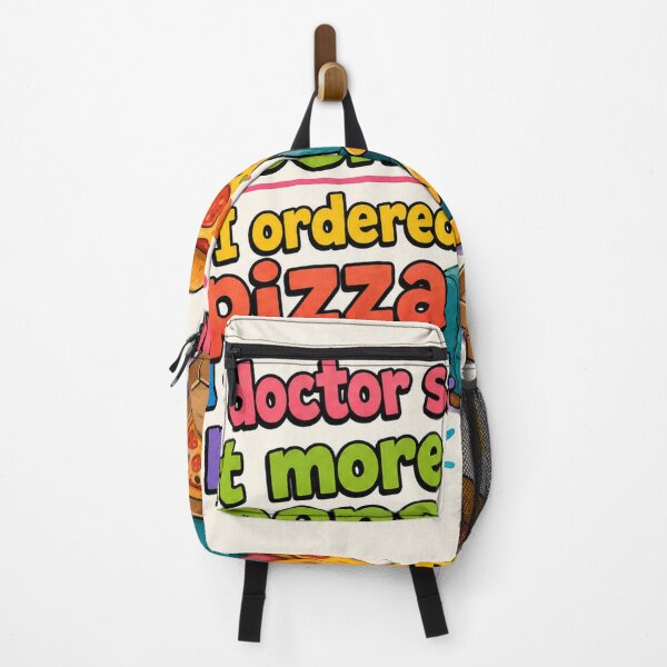 Item preview, My Doctor Said Eat More Greens So I Ordered Pizza Funny Quote designed and sold by riki2365.