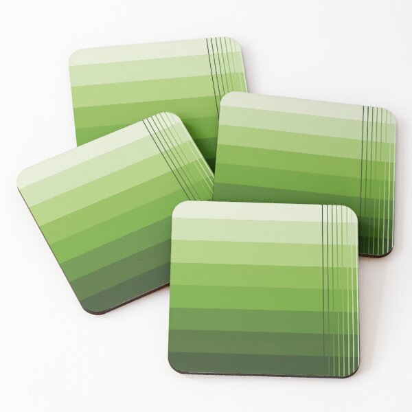 Item preview, Simple design from shades from light to dark avocado designed and sold by Cherevan.