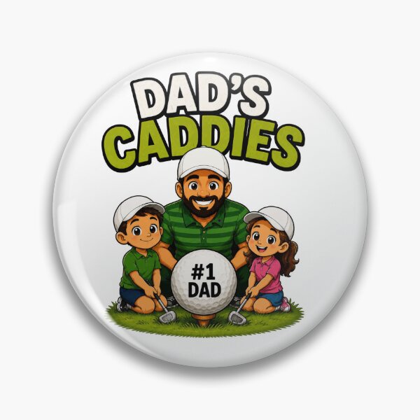 Item preview, Dad’s Caddies Funny Golf Dad Shirt designed and sold by PINK FREE.