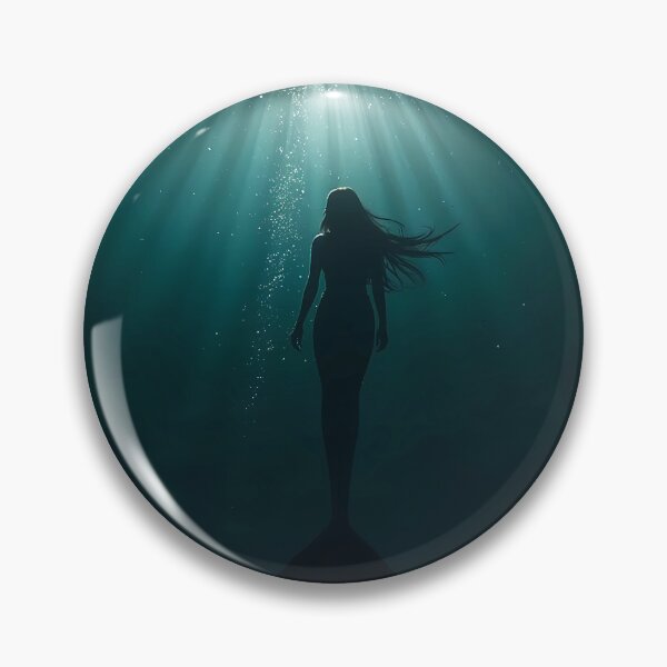Item preview, Dark Mermaid Underwater Fantasy Art designed and sold by ColoradoRevenge.