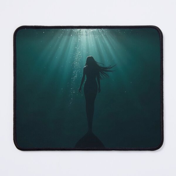 Item preview, Dark Mermaid Underwater Fantasy Art designed and sold by ColoradoRevenge.