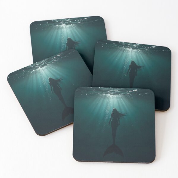Item preview, Dark Mermaid Underwater Fantasy Art designed and sold by ColoradoRevenge.