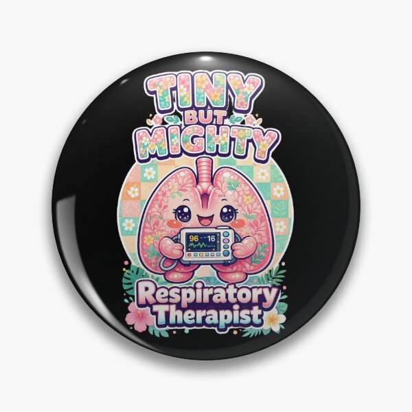 Item preview, Cute Kawaii Lungs Mascot Respiratory Therapist Motivation Design for Respiratory Care Week Nurse Appreciation Gift Pastel Checkerboard Ventilator Monitor POD Art designed and sold by ClinicalHubs.