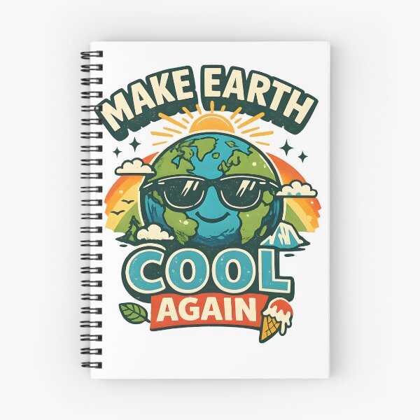 Item preview, Make Earth Cool Again – Funny Eco Awareness Design designed and sold by darkan1.