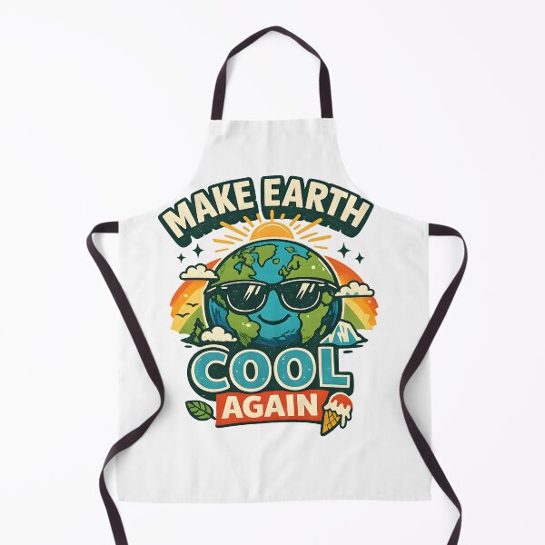 Item preview, Make Earth Cool Again – Funny Eco Awareness Design designed and sold by darkan1.