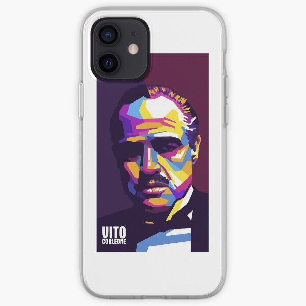 Le Parrain Vito Corleone Coque souple iPhone