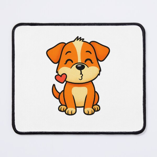 Item preview, Pop-art Sweet Dog Kiss T-shirt Dogs Lovers designed and sold by ZemVibe.