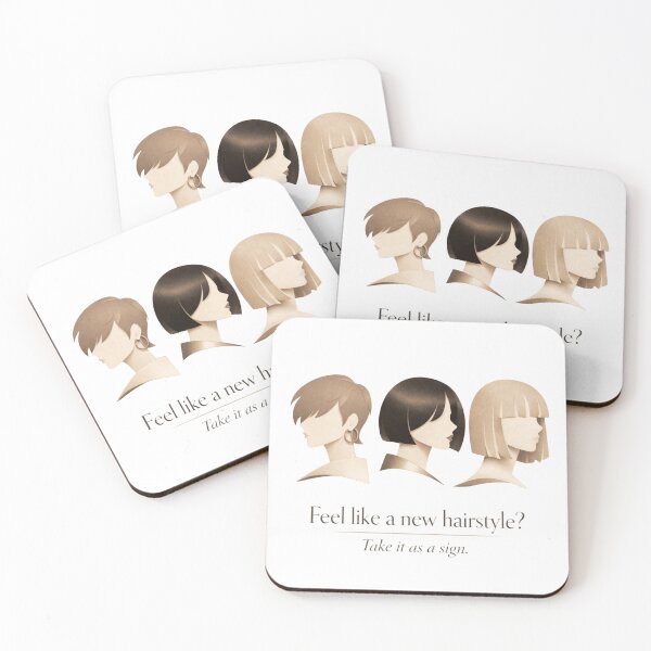 Item preview, Feel like a new hairstyle Take it as a sign. designed and sold by  ViralVisionsCreating .