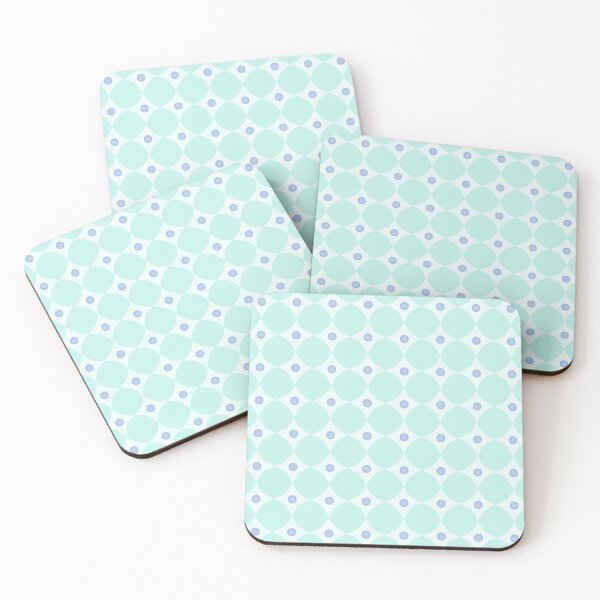 Item preview, Diamonds and Dots - Aqua designed and sold by PCaleDesigns.