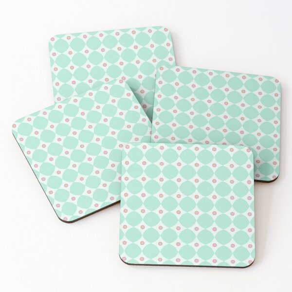 Item preview, Diamonds and Dots - Mint designed and sold by PCaleDesigns.