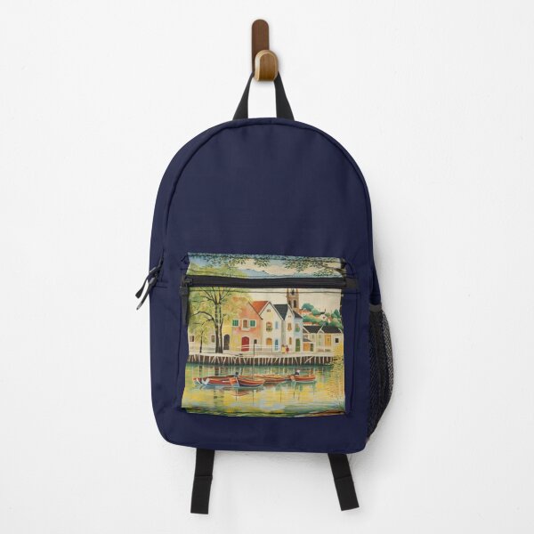 Item preview, Across the river to Totnes5(watercolour + AI) designed and sold by artsmeow.