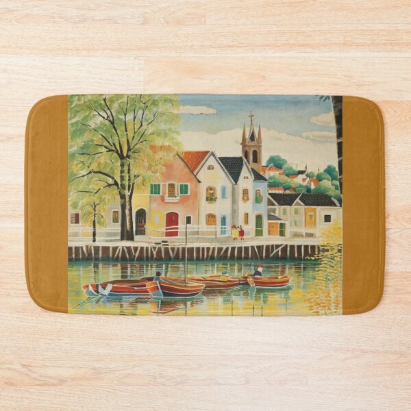 Item preview, Across the river to Totnes5（watercolour + AI） designed and sold by artsmeow.