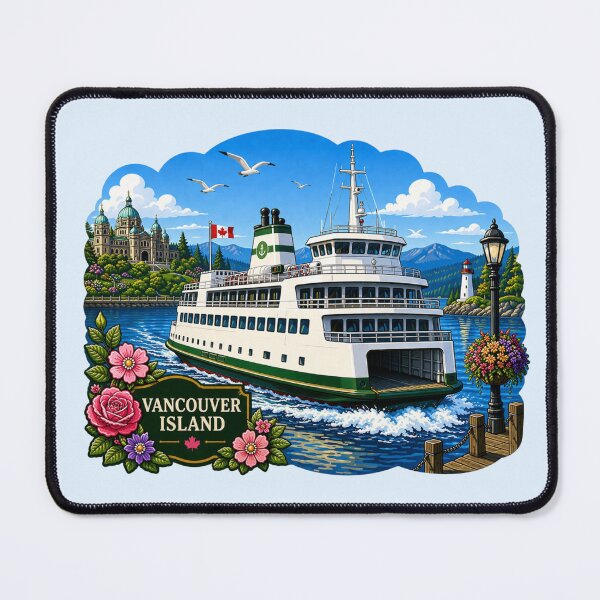Item preview, Vancouver Island Ferry, Victoria Canada designed and sold by Myra365Art.