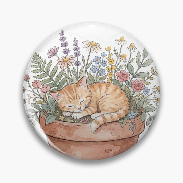 Item preview, Christian Cottagecore Kitten Flower Pot Tote Bag Isaiah 40 He Renews My Strength Faith Gift designed and sold by Small & Beloved.