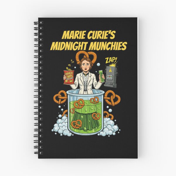 Item preview, Marie Curie's Midnight Munchies Shirt - Funny Science Humour Geek designed and sold by Cree8if.