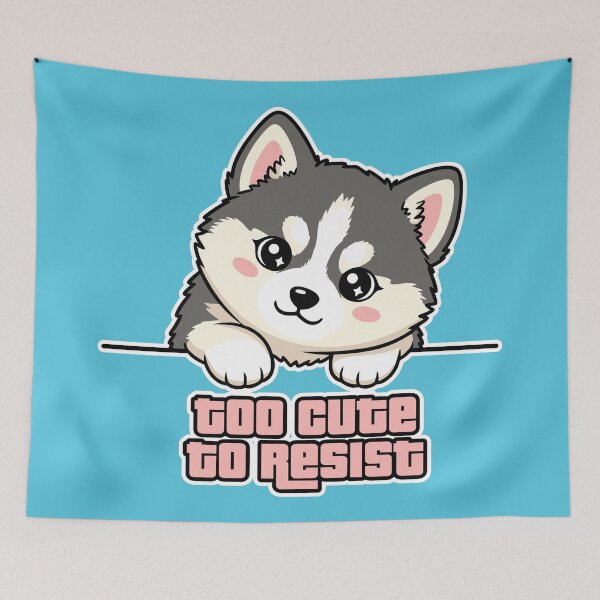 Item preview, Chubby Husky Super Tender - Too Cute to Resist designed and sold by ZUMERI.