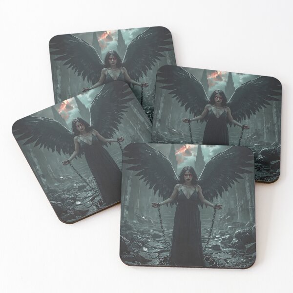 Item preview, Fallen Angel Gothic Fantasy Wall Art designed and sold by ColoradoRevenge.