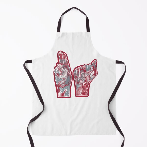 Item preview, ASL- American Sign Language Finger Spelling of U and A  designed and sold by PD-Coastal.