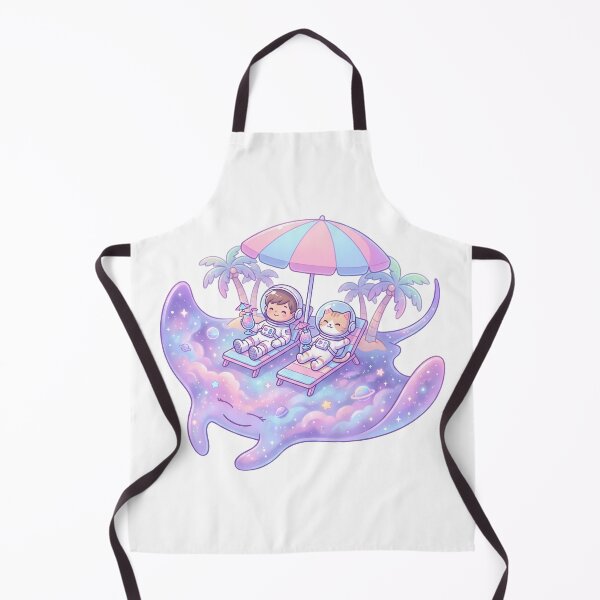 Item preview, Kawaii Cosmic Vacation Astronauts designed and sold by MHArtSpace.