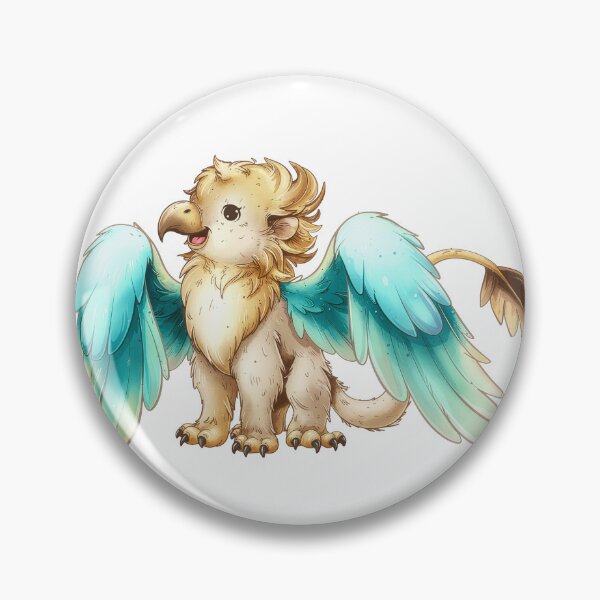 Item preview, Cute Baby Griffin Fantasy Illustration designed and sold by Rutvain.