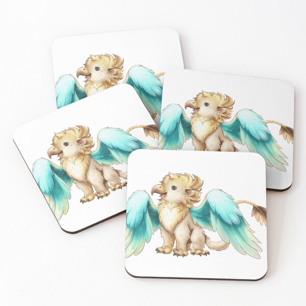 Item preview, Cute Baby Griffin Fantasy Illustration designed and sold by Rutvain.
