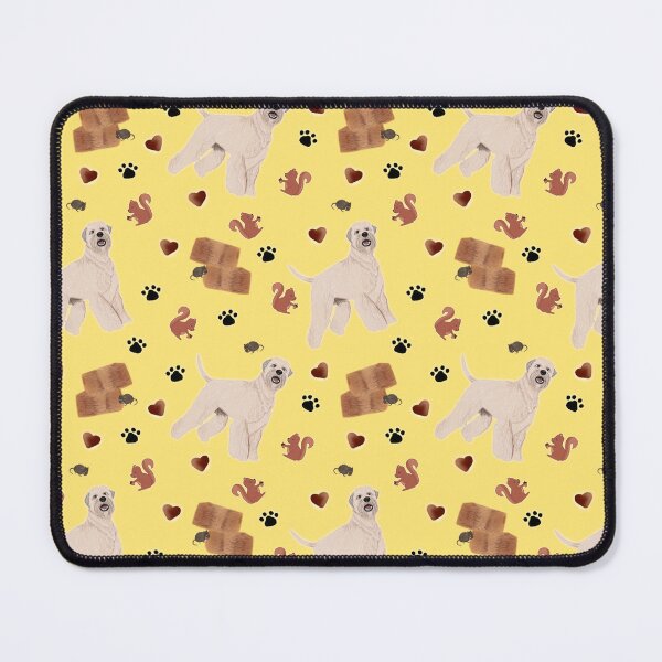 Item preview, Soft Coated Wheaten Terrier Barn Hunt | Show Bird Hunting | Dog Puppy Lover | Sport Working | AKC | Seamless Repeating Pattern designed and sold by yashiki.