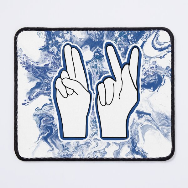 Item preview, ASL- American Sign Language Finger Spelling of U and K designed and sold by PD-Coastal.